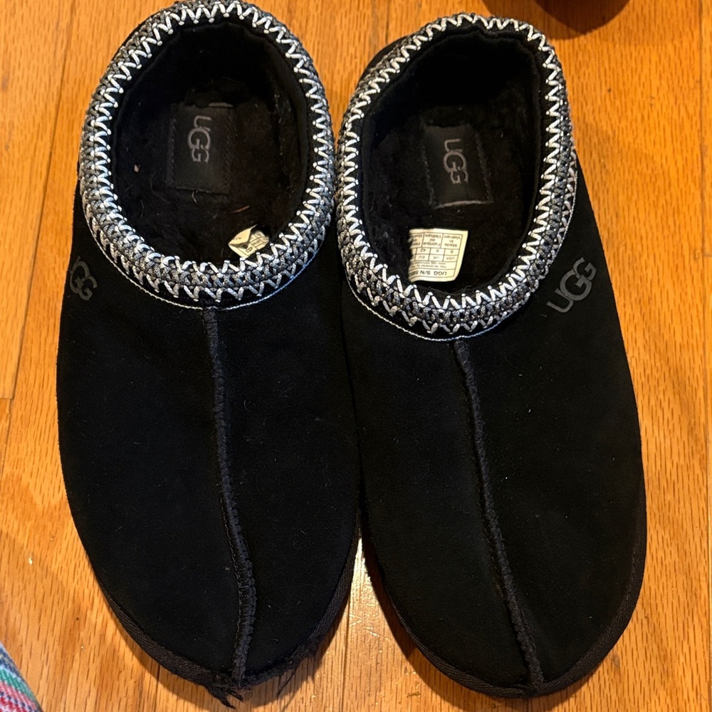 UGG Black Slip-On Shoes